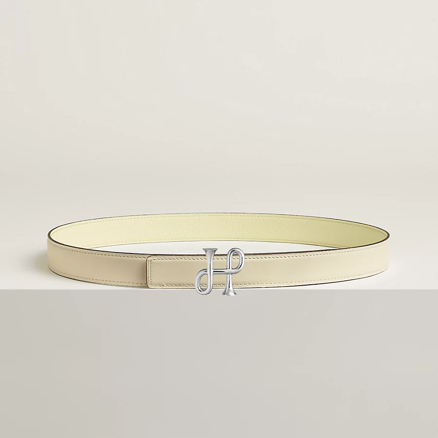 Cor Baroque belt buckle & Reversible leather strap 24 mm - Image 1